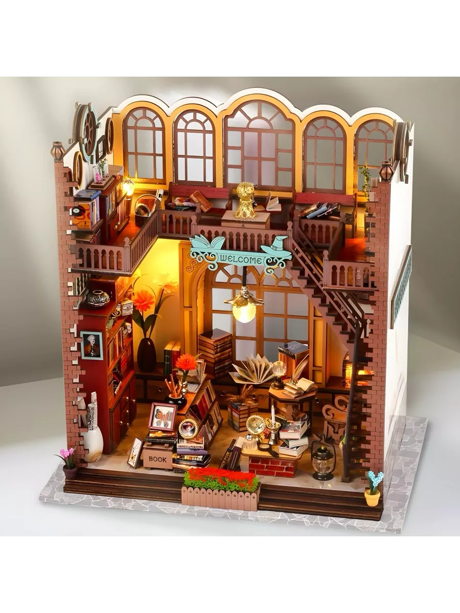 Lazada store miniature house