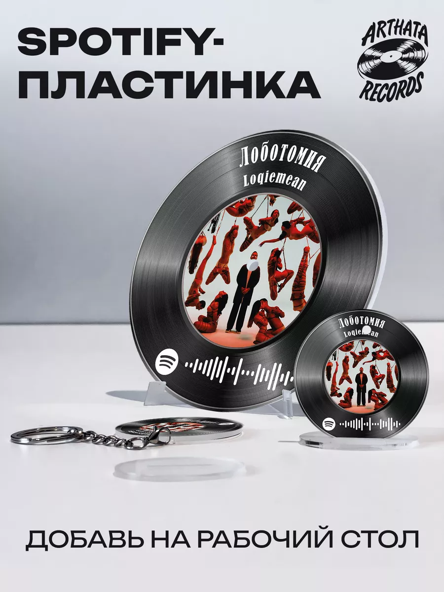 Spotify Пластинка - Loqiemean - Лоботомия Arthata-Records 192862078 купить  за 665 ₽ в интернет-магазине Wildberries