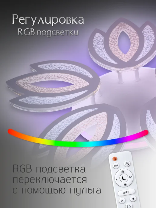 WEDO LIGHT Люстра потолочная светодиодная для зала белая, белый, фото 4