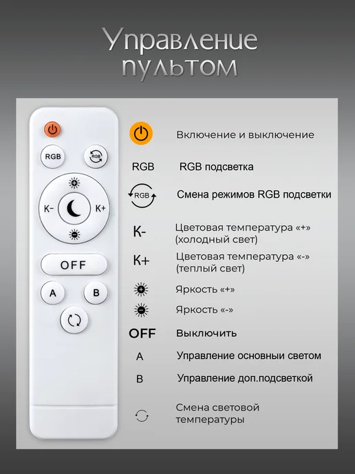 WEDO LIGHT Люстра потолочная светодиодная для зала белая, белый, фото 8