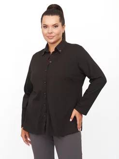 Блузка женская рубашка классическая в офис plus size ZORY 193119520 купить за 824 ₽ в интернет-магазине Wildberries