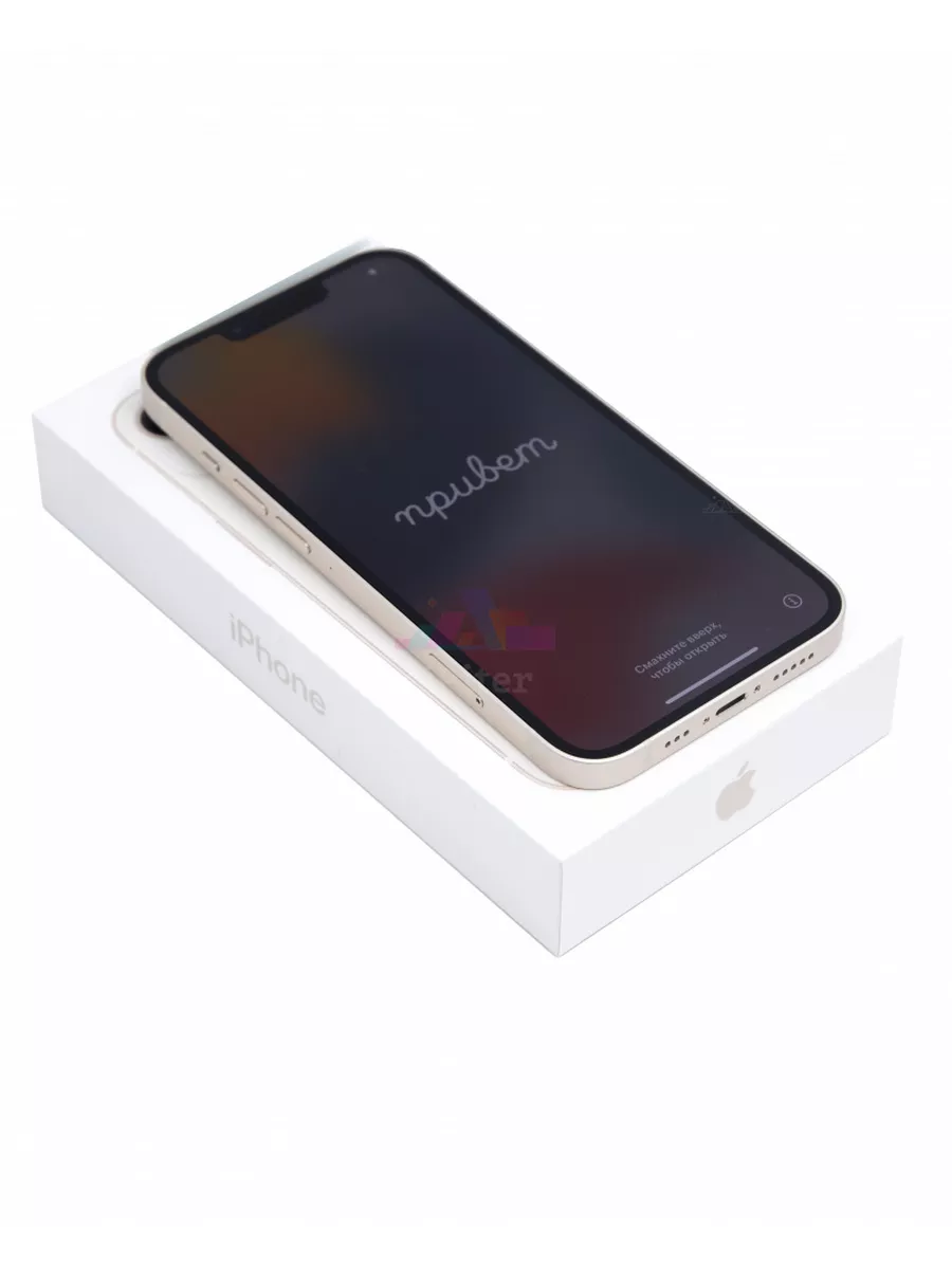 Смартфон Apple iPhone 13 128 Gb белый Восстановленный Apple 193145204  купить за 38 808 ₽ в интернет-магазине Wildberries