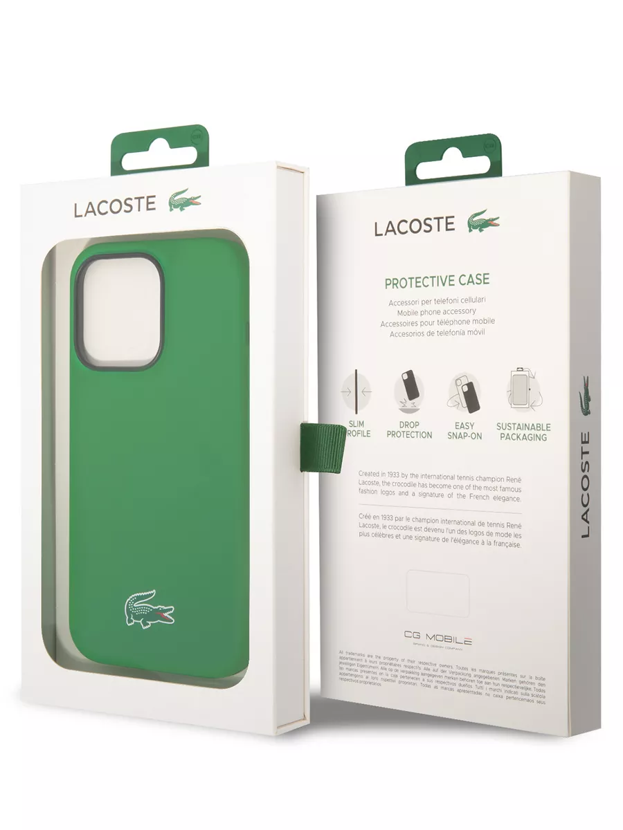 iPhone 15 Pro MagSafe Liquid silicone Lacoste