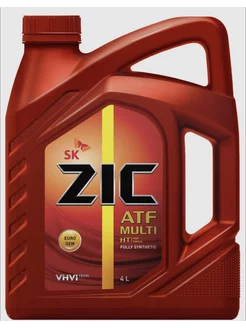 ZIC Трансмиссионное масло ZIC ATF MULTI HT 4л ZIC 193182385 купить за 2 553 ₽ в интернет-магазине Wildberries