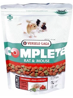 Корм для крыс и мышей Complete Rat & Mouse 500 г Versele-Laga 193222241 купить за 1 235 ₽ в интернет-магазине Wildberries