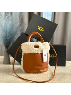 Сумка кожаная с мехом UGG 24 20 Lux 1 1 Komfort House 193248968 купить за 3 197 ₽ в интернет-магазине Wildberries