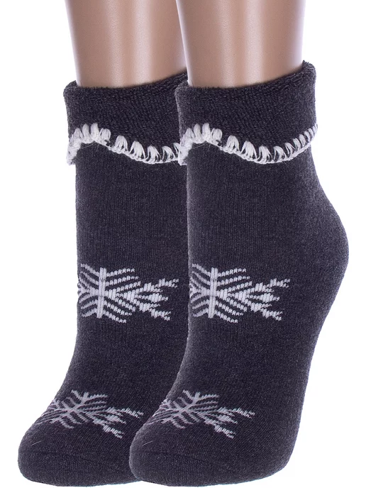 Ralph Lauren Snowflake Slipper Socks