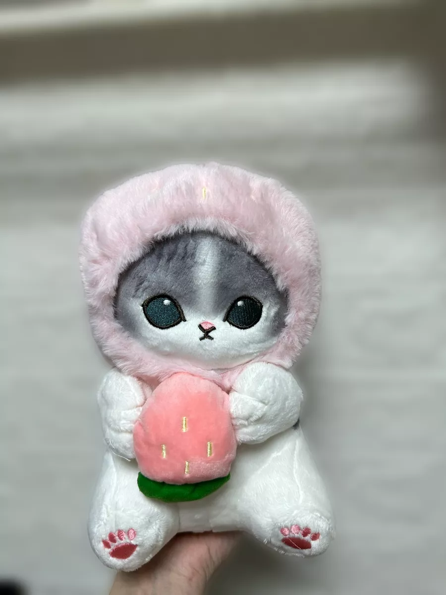 Мягкая игрушка кот в костюме клубнички 25см KDA Toys 193375101 купить за  695 ₽ в интернет-магазине Wildberries