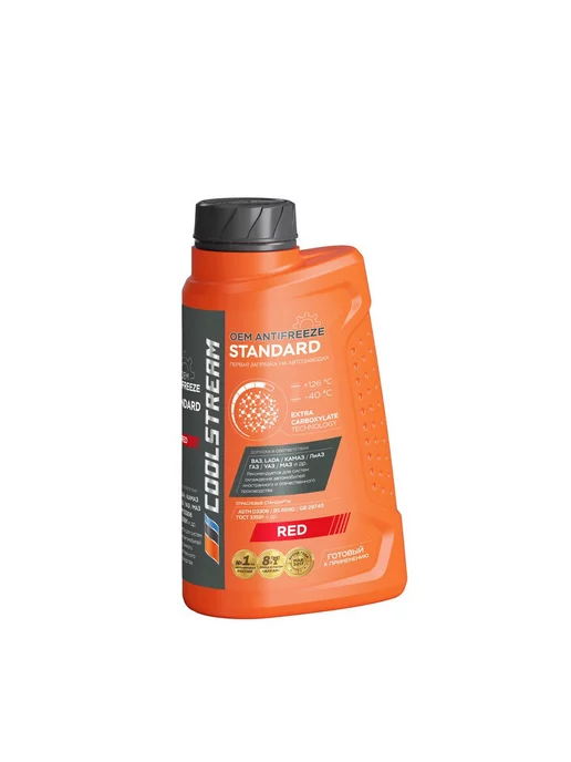 COOLSTREAM Антифриз Cool Stream Standard -40C Red 1 кг, 1 кг