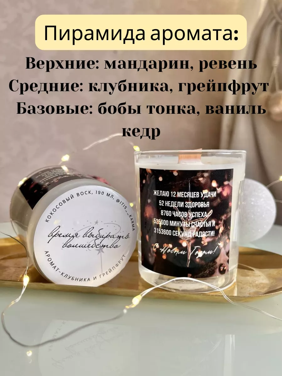 Свечи ароматические для дома karMAgic 193419325 купить в интернет-магазине  Wildberries