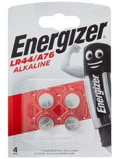 Батарейка A76/LR44/LR1154/AG13 Alkaline 12V Bl.4 Energizer 193454174 купить за 327 ₽ в интернет-магазине Wildberries