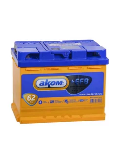 Аккумулятор (Akom) EFB 62 Ач 620А прямая L+ Росс Аком 193461083 купить за 8 008 ₽ в интернет‑магазине Wildberries