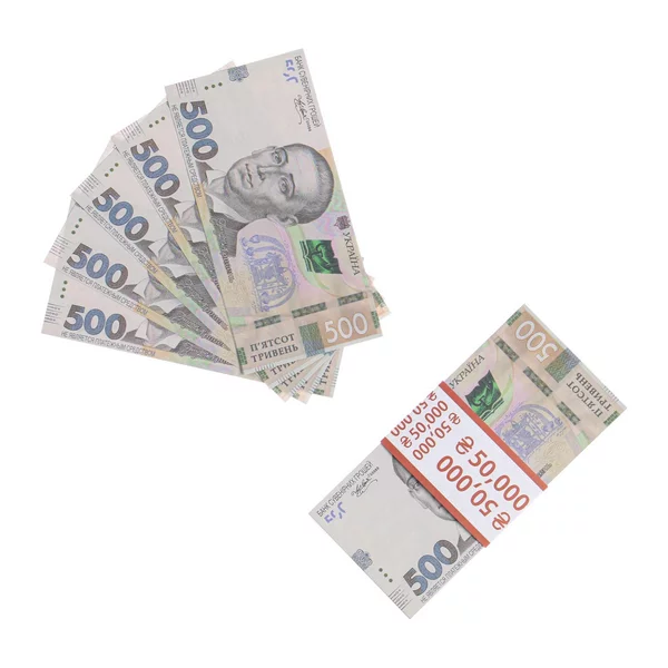 Пачка купюр 500