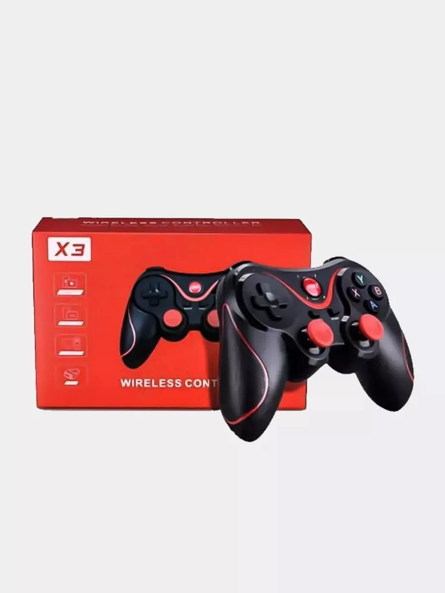 Геймпад для телефона Wireless Controller X3 с держателем Геймпад 193489094  купить за 1 151 ₽ в интернет-магазине Wildberries