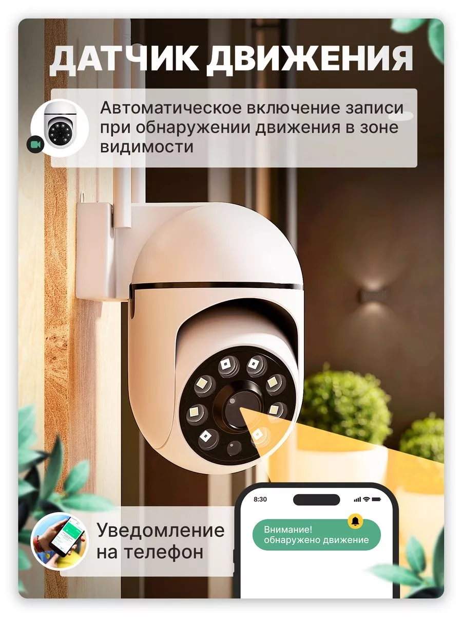 Камера видеонаблюдения уличная Wi-Fi ECOMNEX 193489269 купить в  интернет-магазине Wildberries