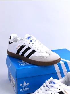 Кроссовки женские adidas Samba LV кеды низкие унисекс adidas 193491928 купить за 1 185 ₽ в интернет-магазине Wildberries