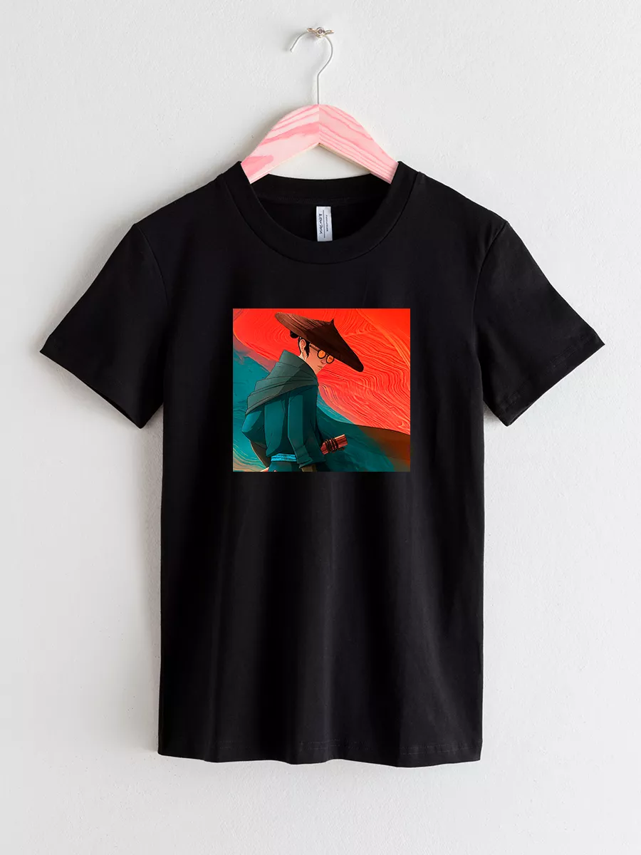 Sweetshirt Футболка с принтом Blue Eye Samurai Голубоглазый самурай