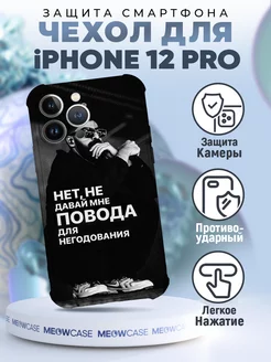 Чехол на IPHONE 12 PRO силиконовый с принтом мияги MeowCase 193493711 купить за 351 ₽ в интернет-магазине Wildberries