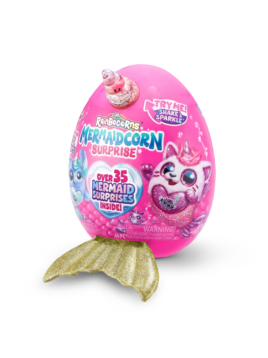 Яйцо Rainbocorns MERMAIDCORN SURPRISE/Золотой хвост ZURU 193516476 купить в  интернет-магазине Wildberries