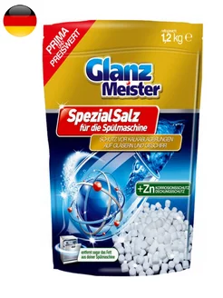 Соль для посудомоечных машин таблетированная 1,2 кг. Glanz Meister 193525406 купить за 597 ₽ в интернет-магазине Wildberries