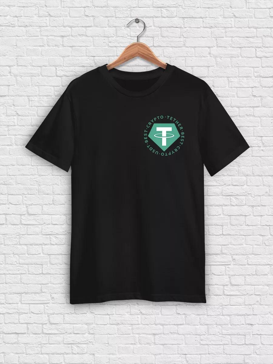 USDT Bitcoin Футболка Биткоин Эфириум Crypto Криптовалюта Printech  193548194 купить за 980 сом в интернет-магазине Wildberries