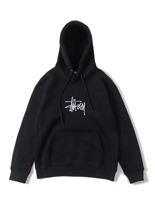 Stussy Худи с вышивкой оверсайз