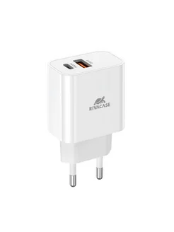 Зарядка 20Вт PD, QC 3.0 1 USB-C, 1 USB-A RIVACASE 193646524 купить за 1 203 ₽ в интернет-магазине Wildberries