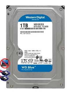 1 ТБ Внутренний жесткий диск 3.5" (WD10EZEX) Western Digital 193665882 купить за 3 416 ₽ в интернет-магазине Wildberries