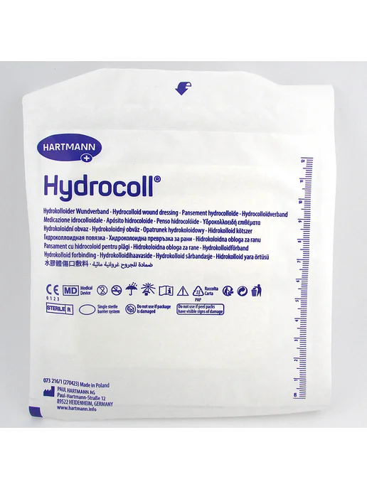 HARTMANN Повязка Hydrocoll thin Гидроколл тин 10х10-1шт, 10x101, 101 шт, фото 4