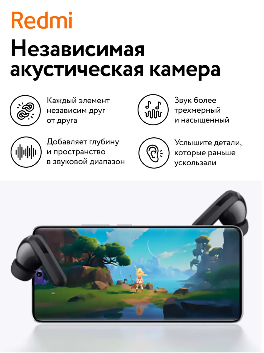 Наушники беспроводные Xiaomi Buds 5 CN Xiaomi 193696741 купить за 3 045 ₽ в  интернет-магазине Wildberries