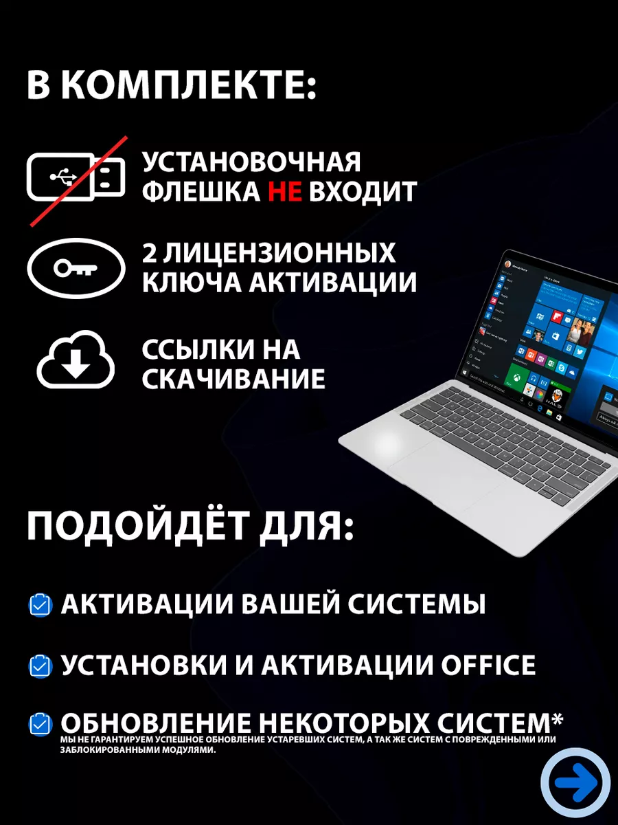 Комплект Windows 11 Pro и Office 2021 Pro Plus на 1 ПК Microsoft 193756676  купить за 575 ? в интернет-магазине Wildberries