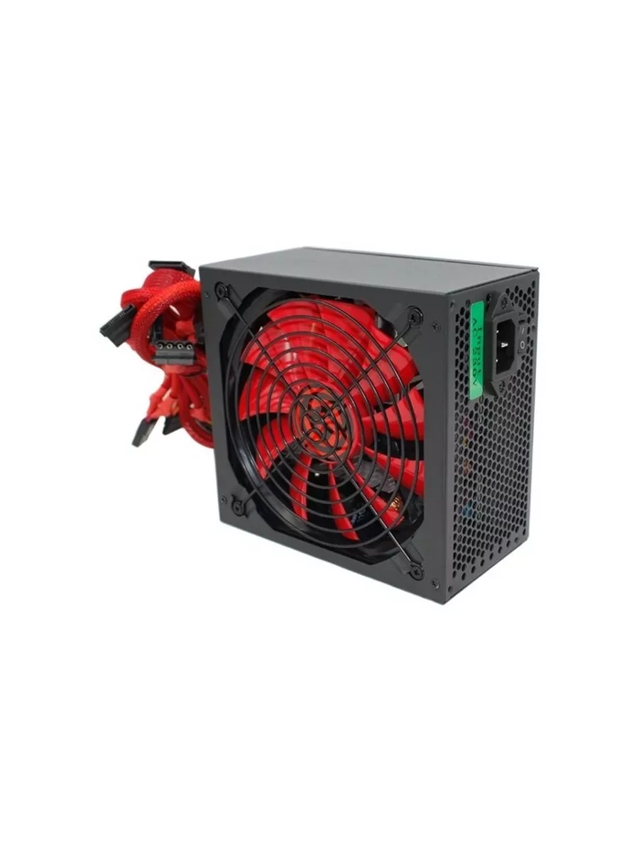 Ginzzu PC500 14CM(Red) 80+ black,APFC,24+4p,2 PCI-E(6+2), 5* Ginzzu  193786995 купить за 3 210 ₽ в интернет-магазине Wildberries