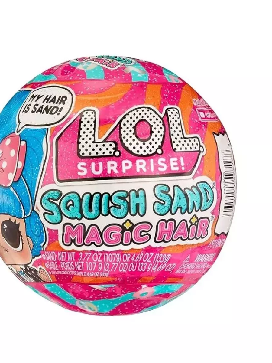 Кукла L.O.L Surprise Squish Sand Magic Hair L.O.L Surprise! 193875617  купить за 1 595 ₽ в интернет-магазине Wildberries