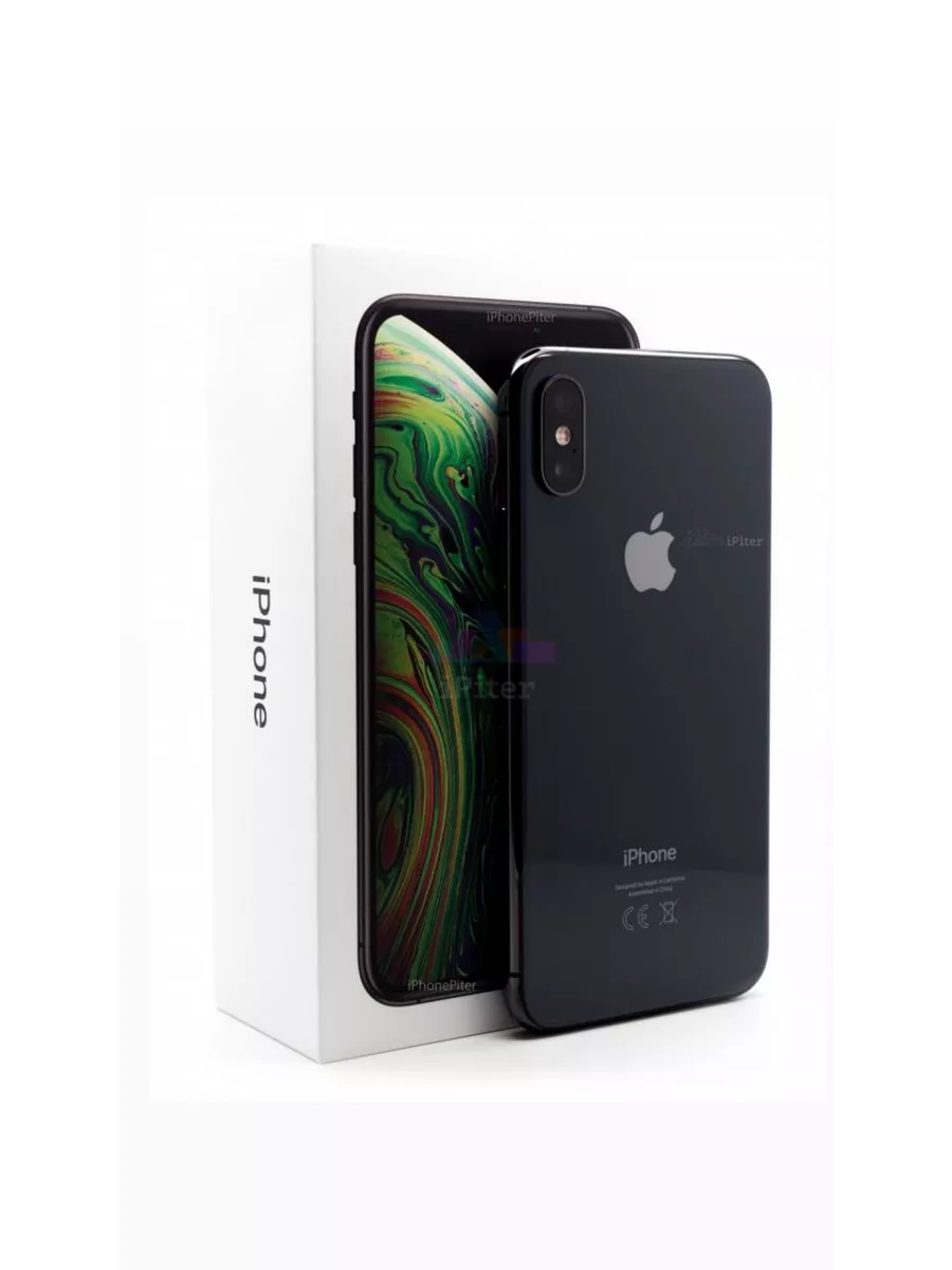 Смартфон iPhone XS 64Gb черный Восстановленный Apple 193971511 купить за 18  520 ₽ в интернет-магазине Wildberries