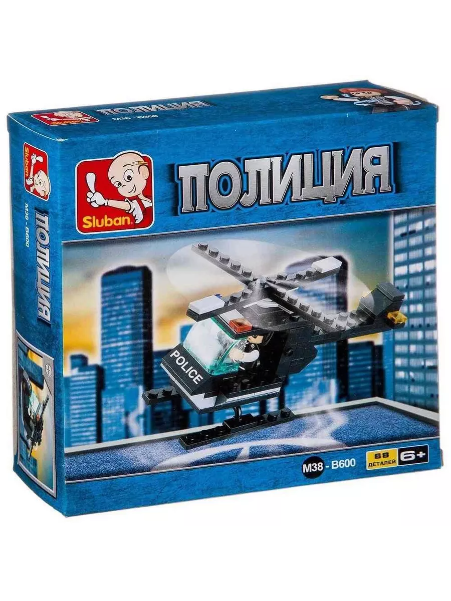 Конструктор LEGO City Police Полицейский вертолёт 60275