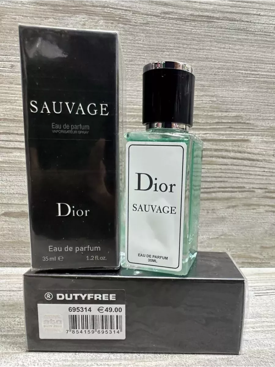 Духи мини Dior Саваж 35мл Sauvage 194024830 купить за 1 711 ₽ в интернет- магазине Wildberries