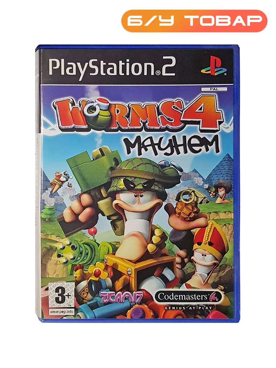 PS2 Worms 4 Mayhem (английская версия) Last Price 194053028 купить в  интернет-магазине Wildberries