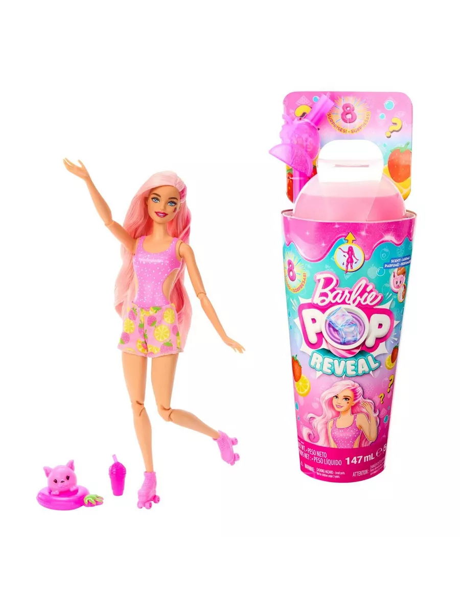 Barbie Кукла Pop Reveal Сочные фрукты