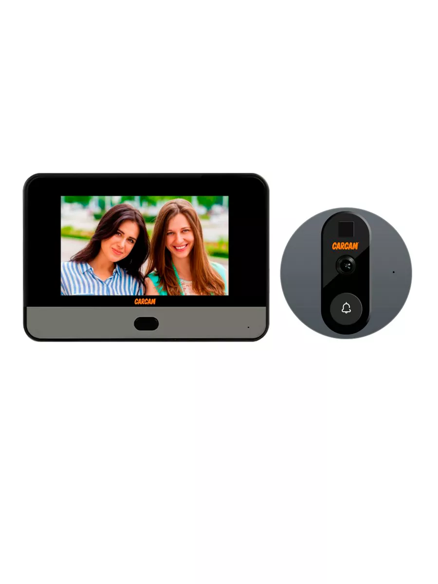 Видеоглазок WiFi Tuya Smart Peephole Camera Doorbell DDV-S1 CARCAM  194117730 купить за 5 459 ₽ в интернет-магазине Wildberries