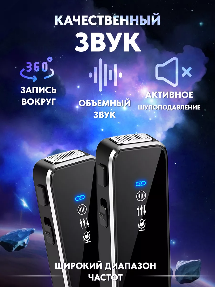 Микрофон петличный для iPhone Feelspring 194141871 купить за 1 381 ? в  интернет-магазине Wildberries