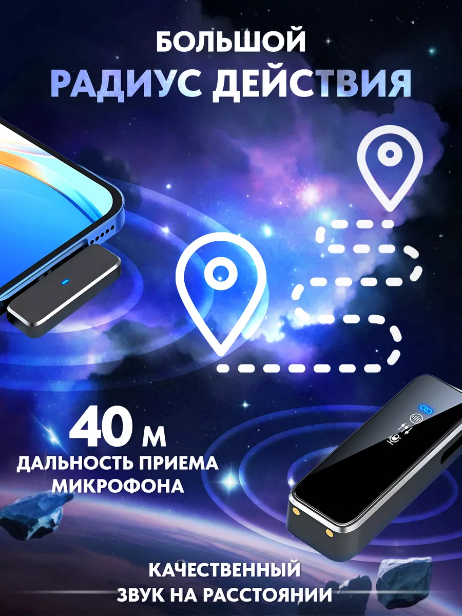 Микрофон петличный для iPhone Feelspring 194141871 купить за 1 381 ₽ в  интернет-магазине Wildberries