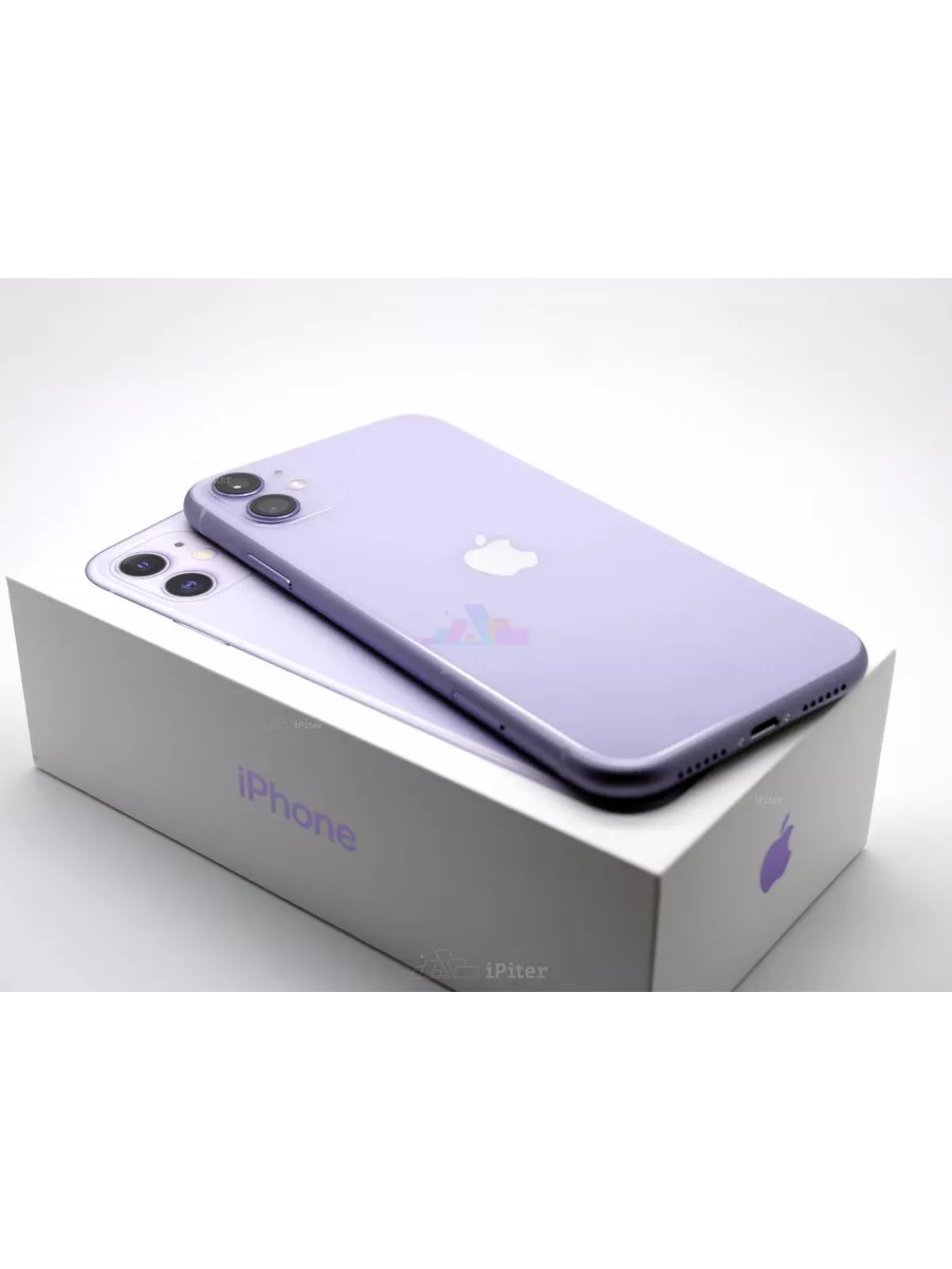 Смартфон iPhone 11 64 Gb фиолетовый Восстановленный Apple 194161130 купить  за 30 847 ₽ в интернет-магазине Wildberries