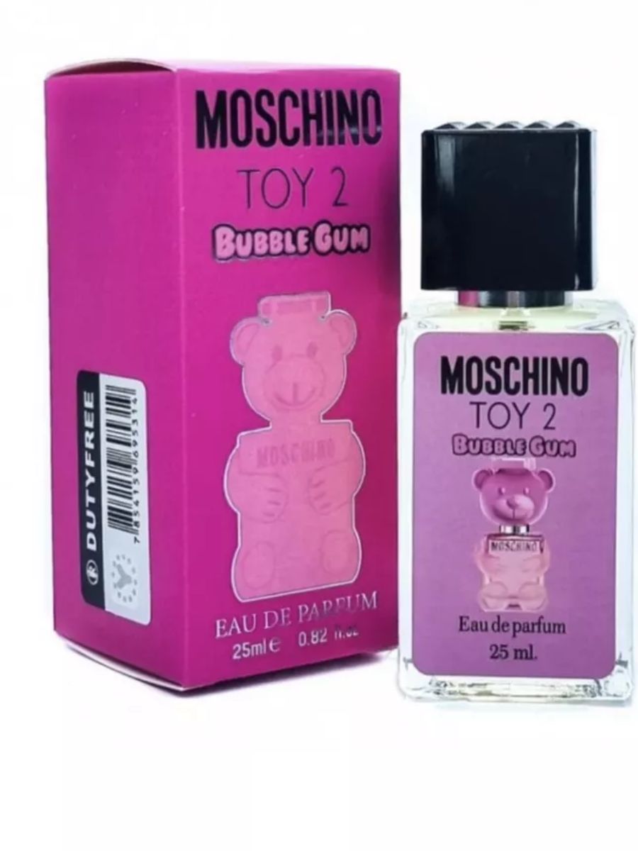 Москино той 2 отзывы. Moschino Toy 2 Bubble Gum. Духи Moschino Toy Bubble Gum. Мини духи Moschino.