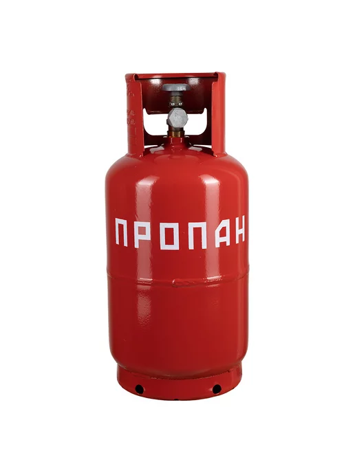 Novogas Пустой баллон для газа 12 л с вентилем, 12 л, фото 2