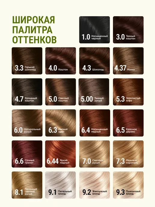 Fito cosmetic Стойкая крем краска для волос 6.5 Красное дерево, красный, фото 8