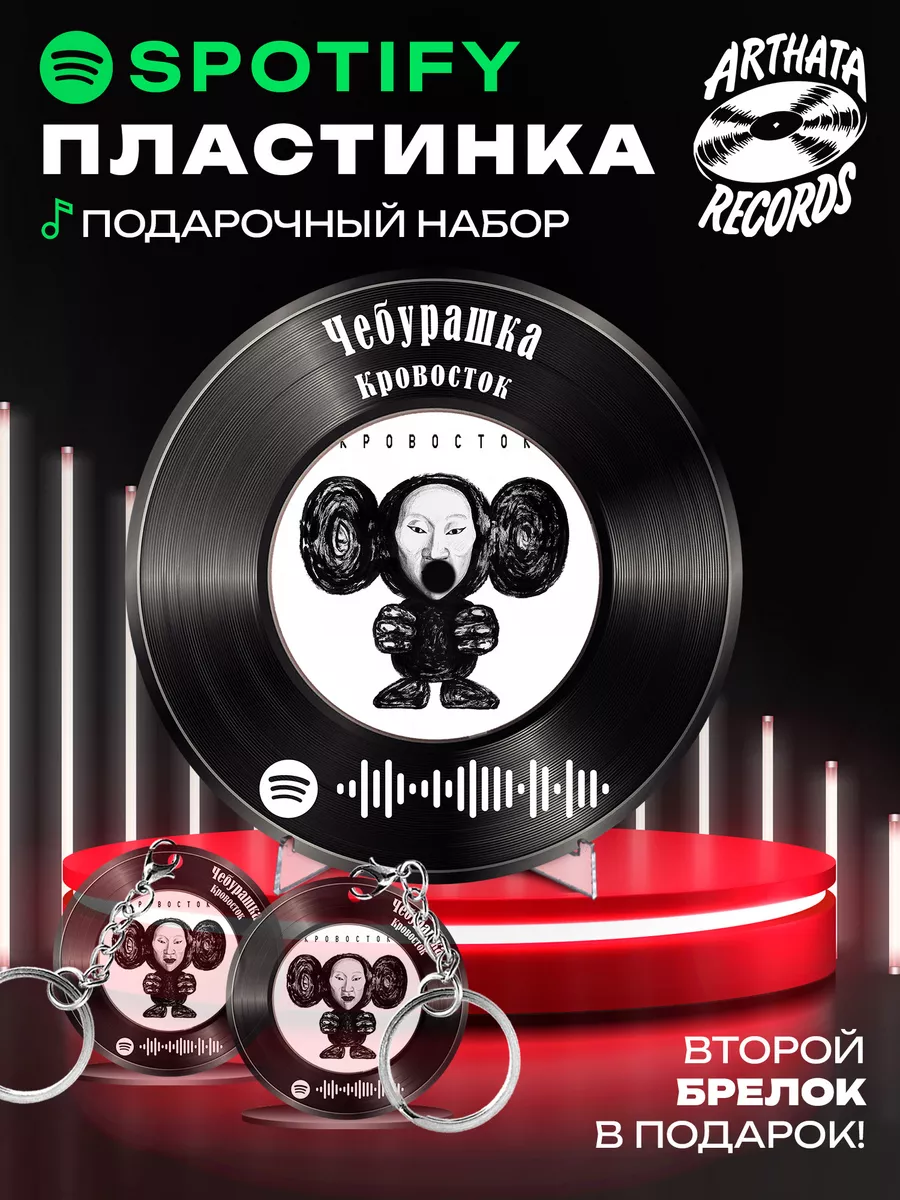 Постер Кровосток, spotify брелок Кровосток - Чебурашка Arthata-Records  194309959 купить за 528 ₽ в интернет-магазине Wildberries