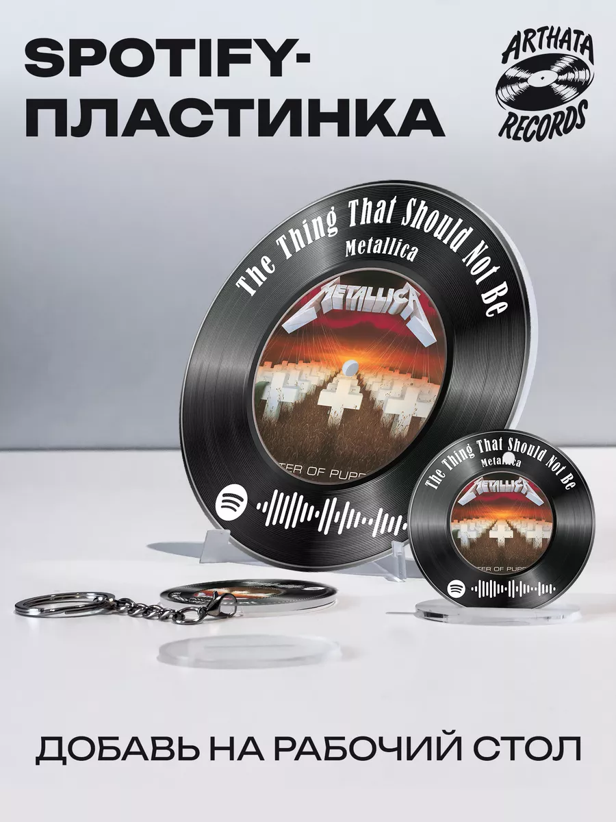 Spotify постер Metallica - The Thing That Should Not Be Arthata-Records  194310109 купить за 538 ₽ в интернет-магазине Wildberries