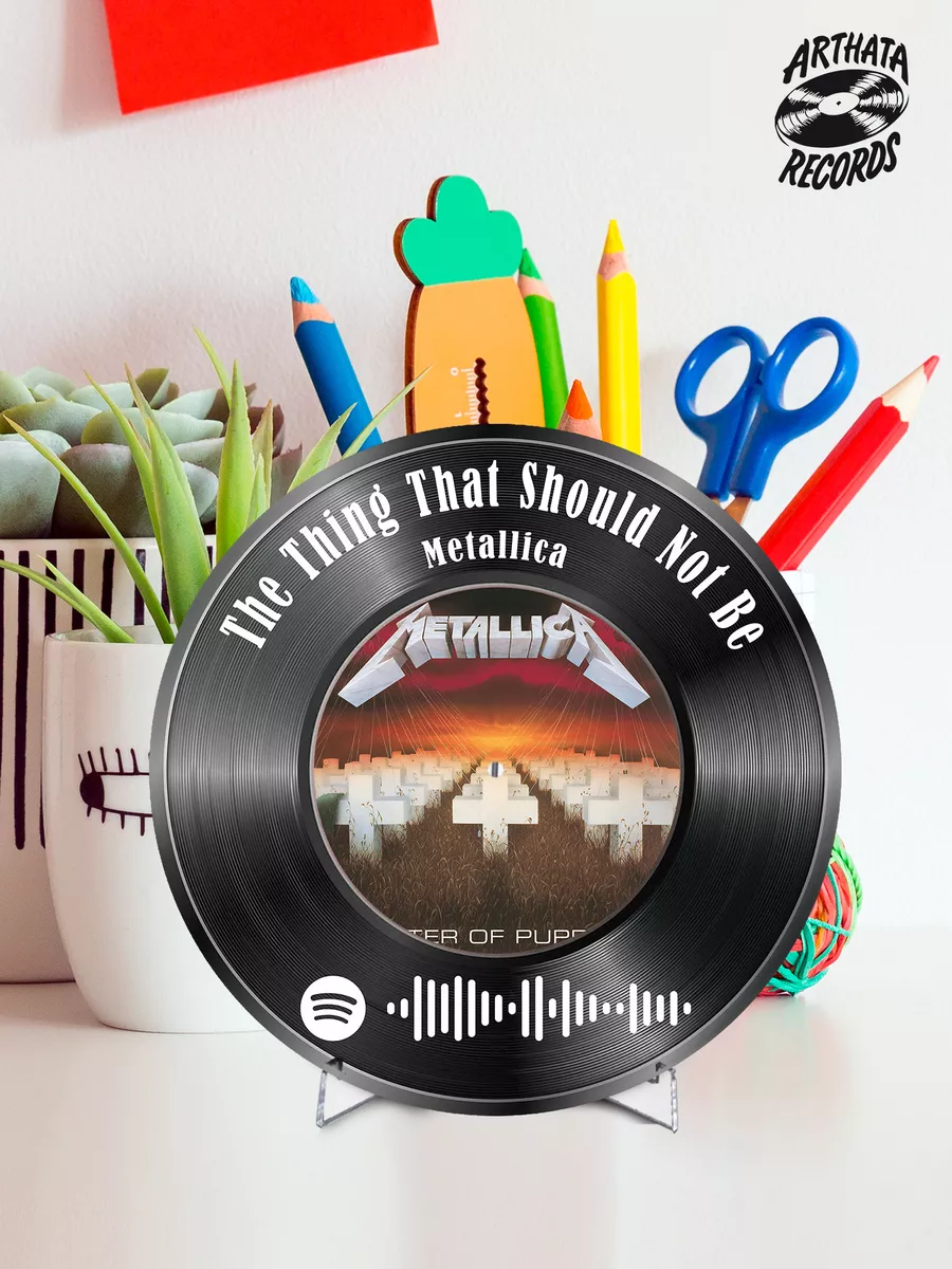 Spotify постер Metallica - The Thing That Should Not Be Arthata-Records  194310109 купить за 538 ₽ в интернет-магазине Wildberries