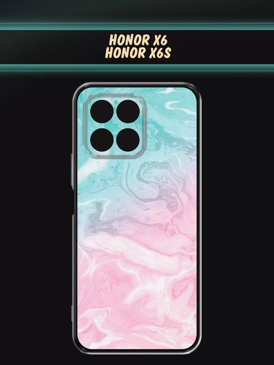 Чехол на Honor X6 / Honor X6s с рисунком Huawei 194317552 купить за 249 ₽ в  интернет-магазине Wildberries