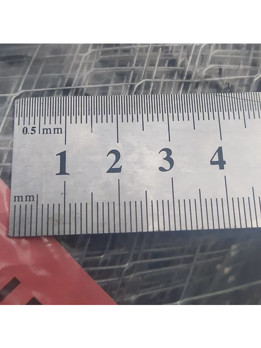 Строич Сетка ЦПВС 20х20мм, 0,5мм (1х10м) металлическая, 20x20 мм, фото 4